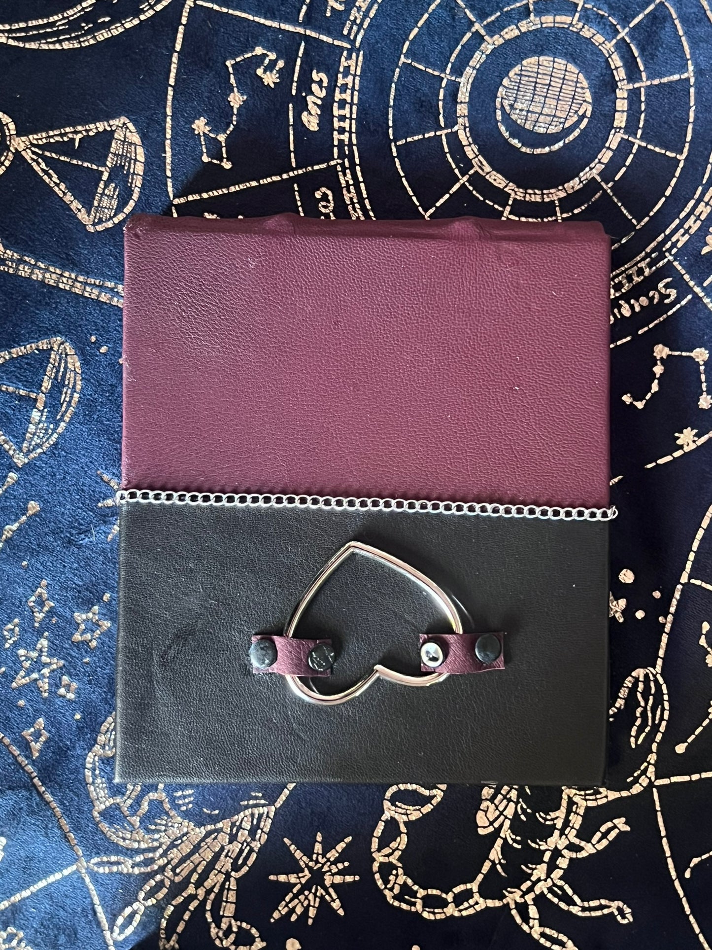 Maroon & Black Small Book