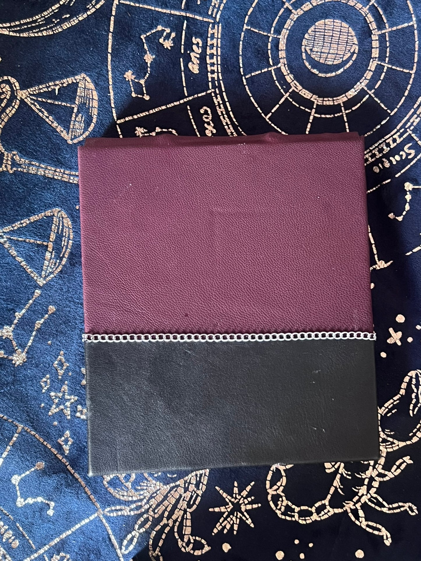 Maroon & Black Small Book