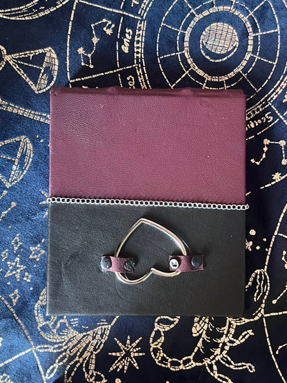 Maroon & Black Small Book